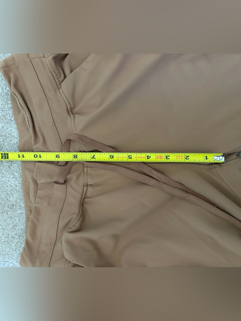 Women's Rust Drawstring Joggers - Picture 4 of 5